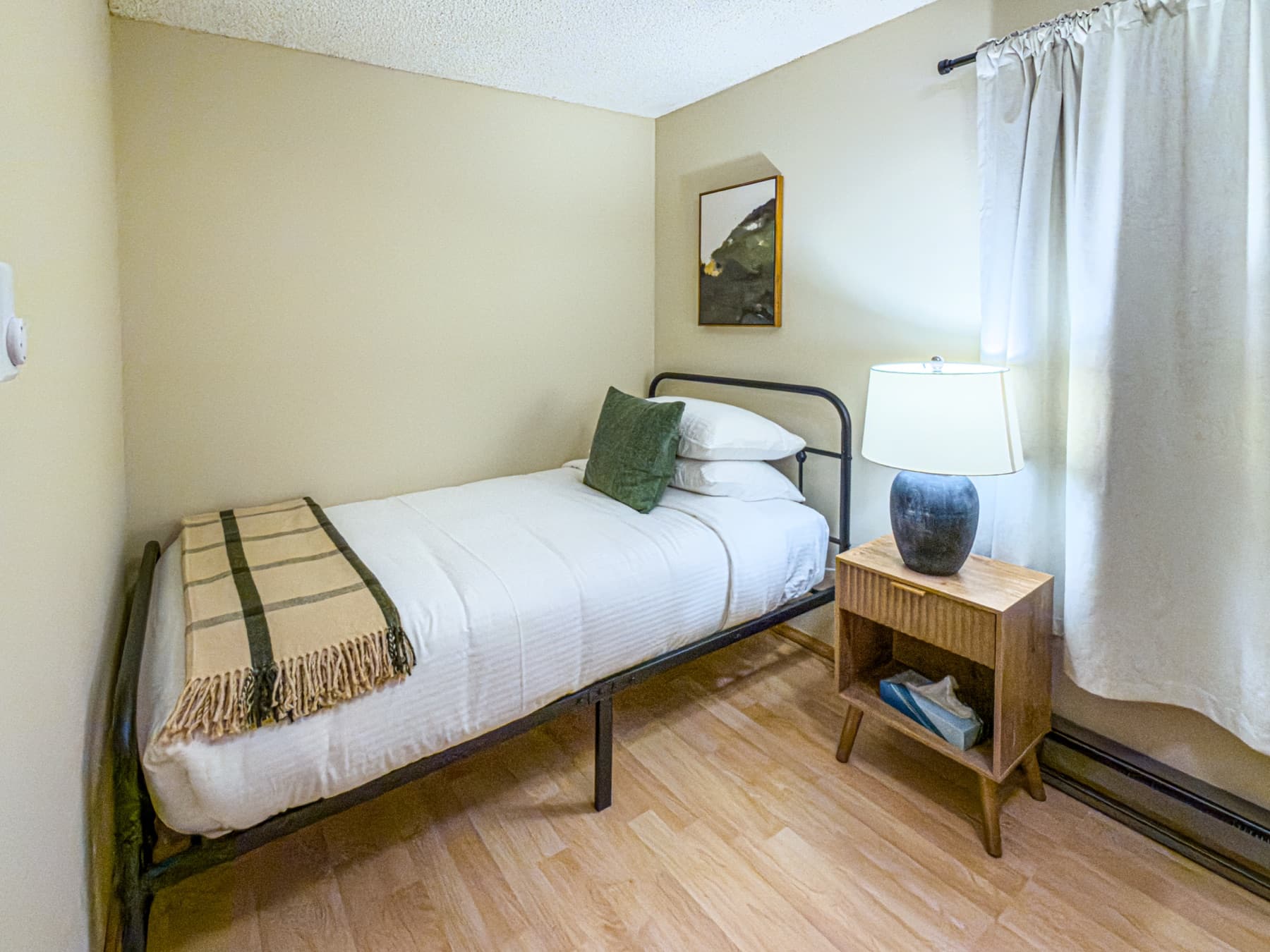 The Teenage Room — two twin XL beds