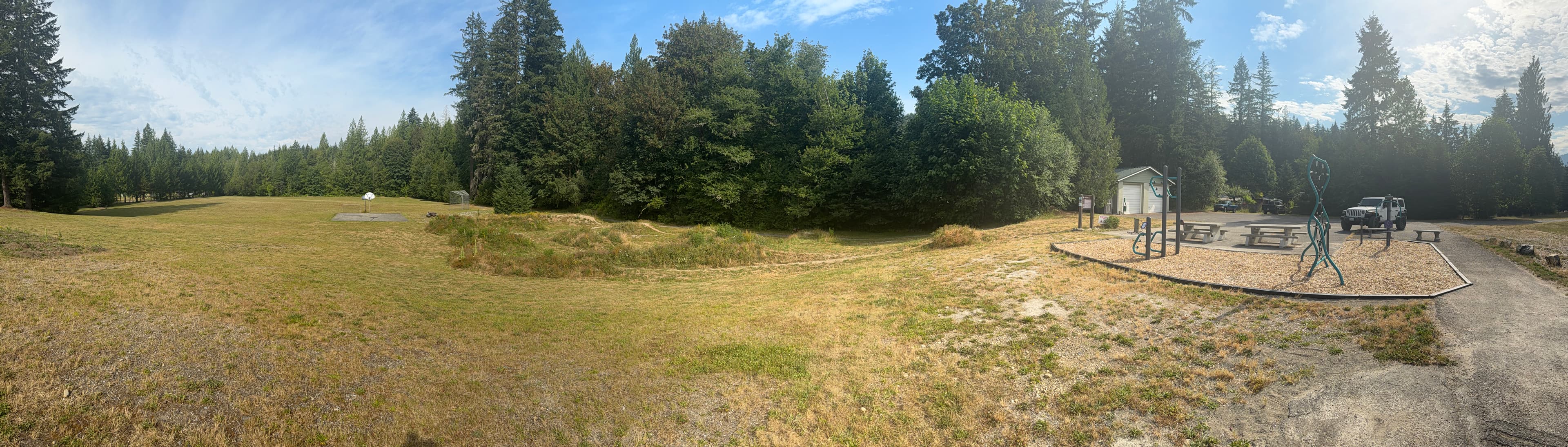 Maple Falls Community Park — panoramic view of the park grounds